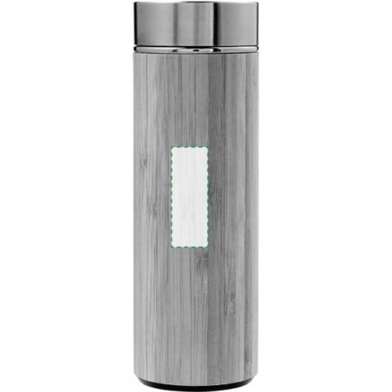 Dvojitá bambusová termoska, hnědá Dvojitá bambusová termoska, hnědá