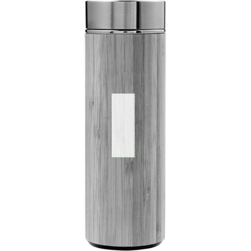 Dvojitá bambusová termoska, hnědá Dvojitá bambusová termoska, hnědá