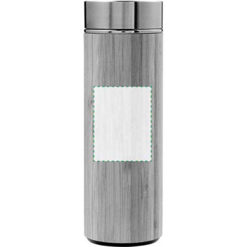 Dvojitá bambusová termoska, hnědá Dvojitá bambusová termoska, hnědá