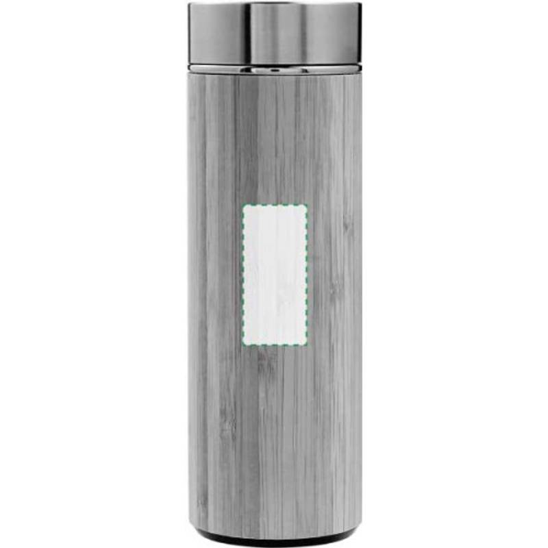 Dvojitá bambusová termoska, hnědá Dvojitá bambusová termoska, hnědá