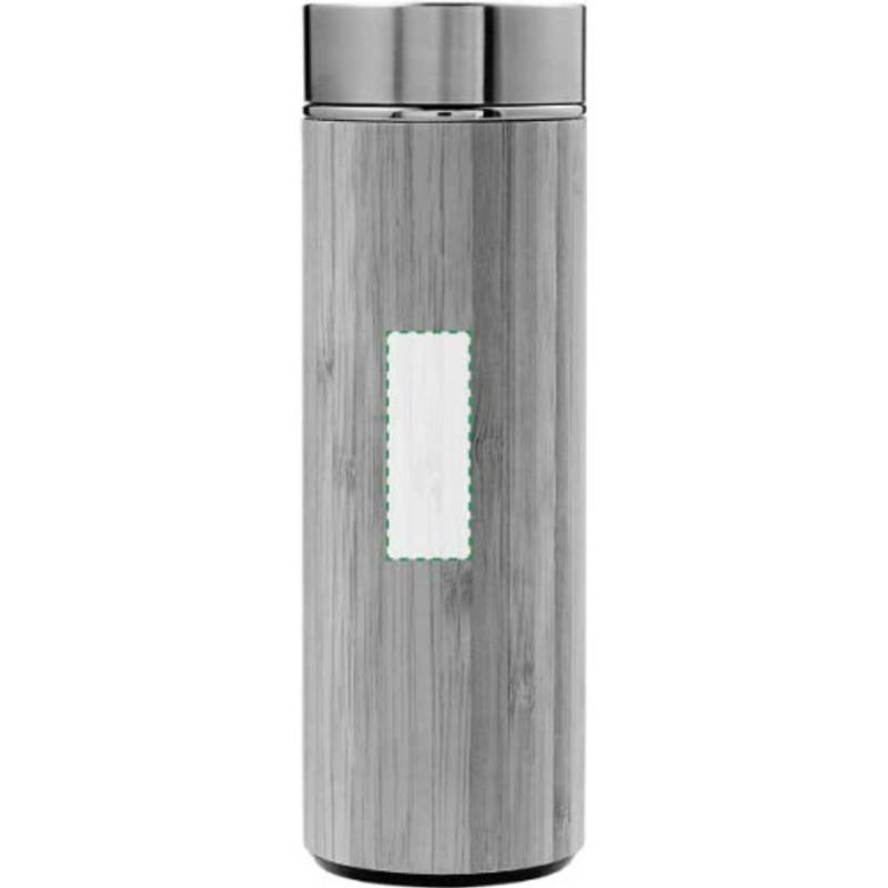 Dvojitá bambusová termoska, hnědá Dvojitá bambusová termoska, hnědá