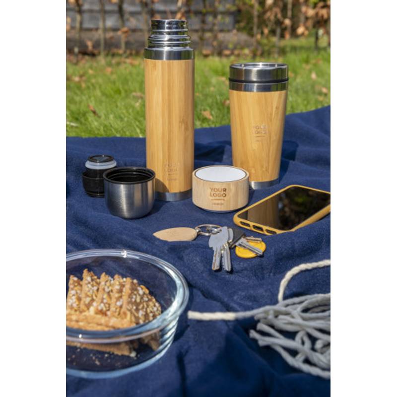 Cestovný hrnček z bambusu s termoizoláciou. Objem 400ml. Hnedá. Cestovný hrnček z bambusu s termoizoláciou. Objem 400ml. Hnedá.