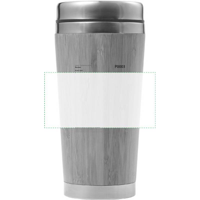 Cestovný hrnček z bambusu s termoizoláciou. Objem 400ml. Hnedá. Cestovný hrnček z bambusu s termoizoláciou. Objem 400ml. Hnedá.