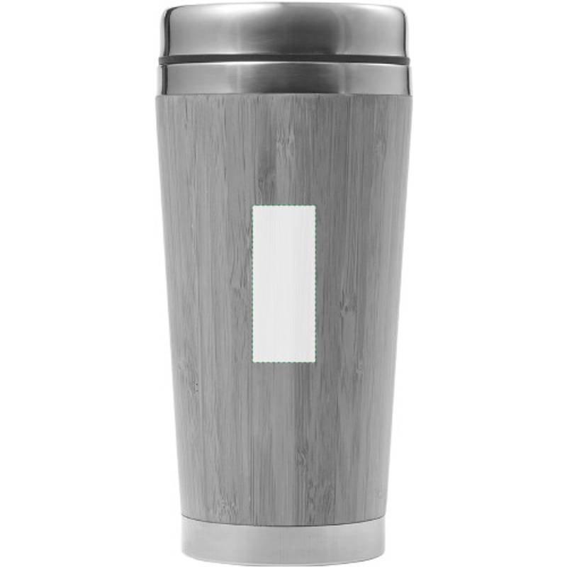 Cestovný hrnček z bambusu s termoizoláciou. Objem 400ml. Hnedá. Cestovný hrnček z bambusu s termoizoláciou. Objem 400ml. Hnedá.