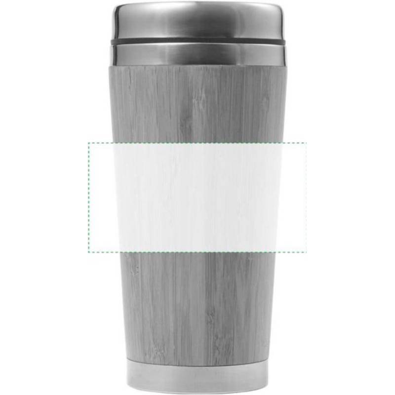 Cestovný hrnček z bambusu s termoizoláciou. Objem 400ml. Hnedá. Cestovný hrnček z bambusu s termoizoláciou. Objem 400ml. Hnedá.