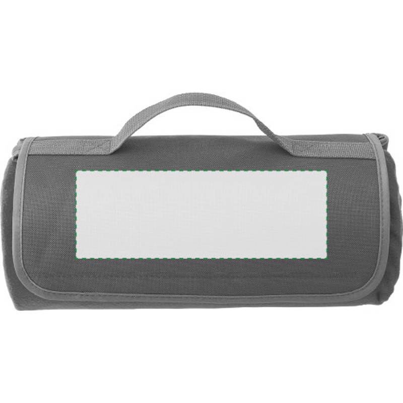 Fleesová piknik deka s vodotěsnou spodní stranou, královská modrá Fleesová piknik deka s vodotěsnou spodní stranou, královská modrá