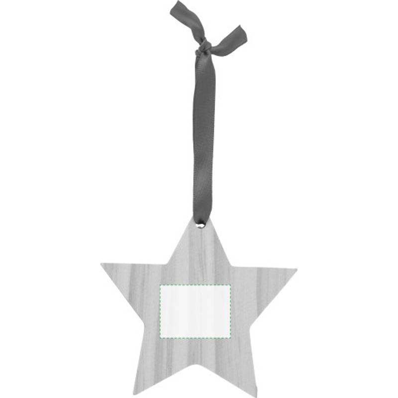 Vianočná ozdoba z dreva v tvare hviezdy. Béžová. Vianočná ozdoba z dreva v tvare hviezdy. Béžová.