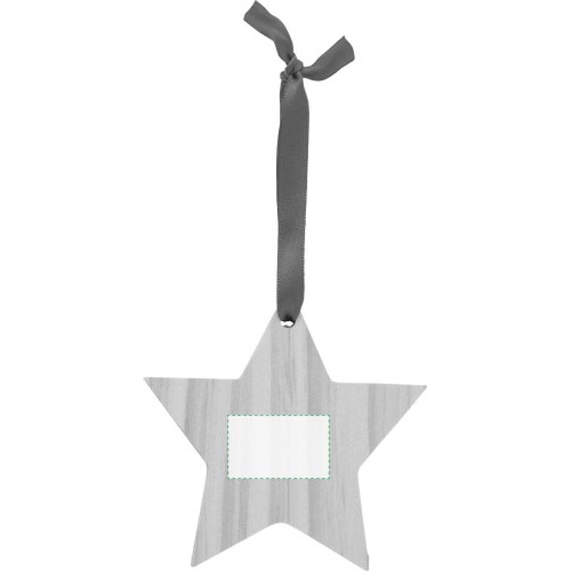 Vianočná ozdoba z dreva v tvare hviezdy. Béžová. Vianočná ozdoba z dreva v tvare hviezdy. Béžová.
