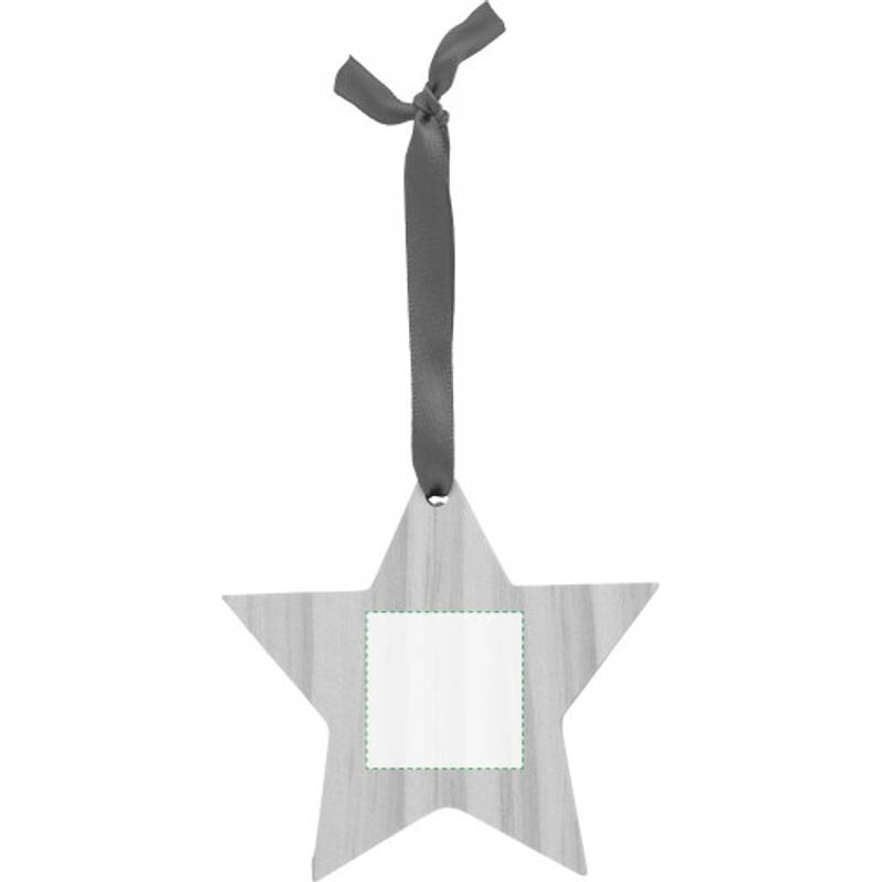 Vianočná ozdoba z dreva v tvare hviezdy. Béžová. Vianočná ozdoba z dreva v tvare hviezdy. Béžová.