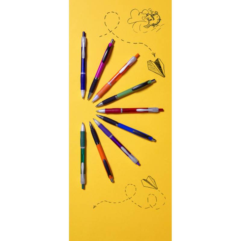 Plastové guľôčkové pero,čierna náplň so zladenou rúčkou, čierna Plastové guľôčkové pero,čierna náplň so zladenou rúčkou, čierna