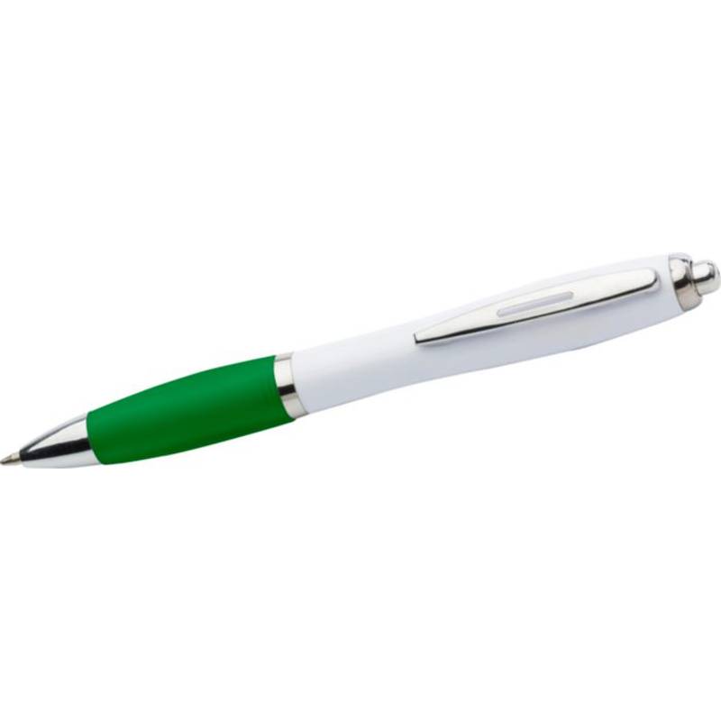 GRUMAN plastové guľôčkové pero modrá náplň, zelená GRUMAN plastové guľôčkové pero modrá náplň, zelená