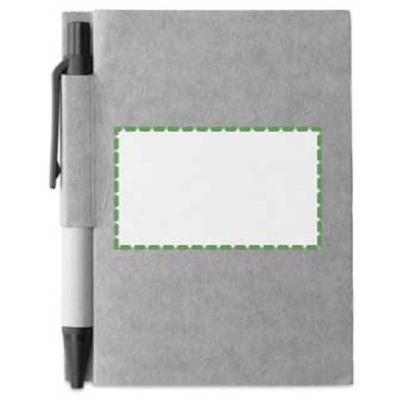 Malý zápisník s perem, hnědá černá Malý zápisník s perem, hnědá černá