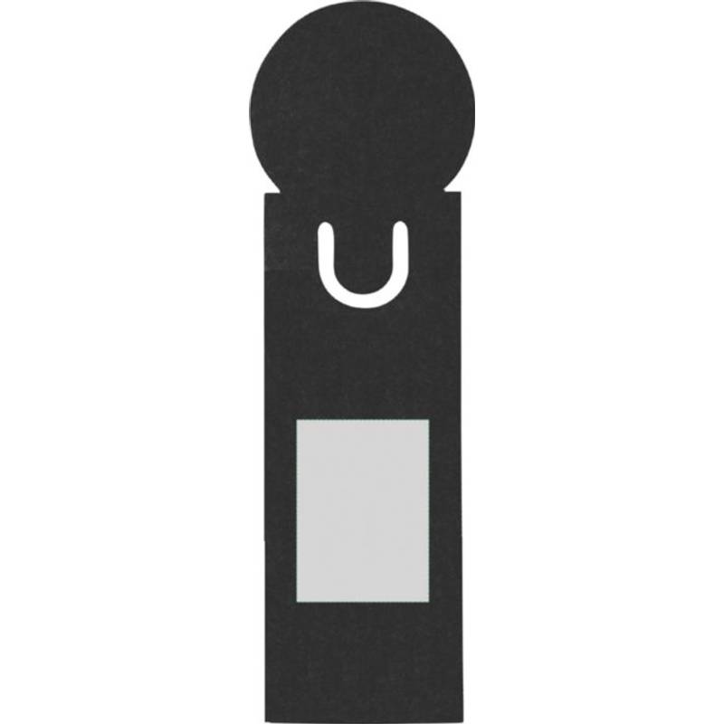 OVALNOTE záložka do knihy se samolepícími papírky, modrá OVALNOTE záložka do knihy se samolepícími papírky, modrá