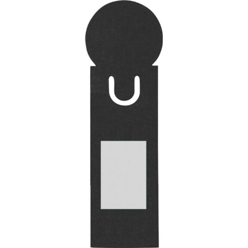 OVALNOTE záložka do knihy se samolepícími papírky, modrá OVALNOTE záložka do knihy se samolepícími papírky, modrá