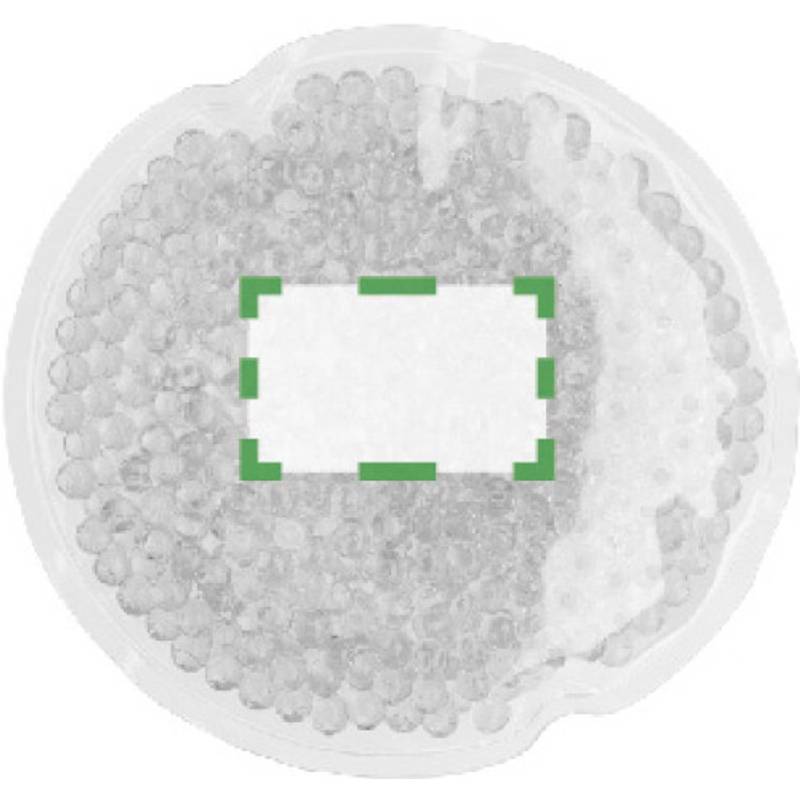 SAVAGE Plastový kulatý polštářek s funkcí zahrejea ochladí, modrá SAVAGE Plastový kulatý polštářek s funkcí zahrejea ochladí, modrá