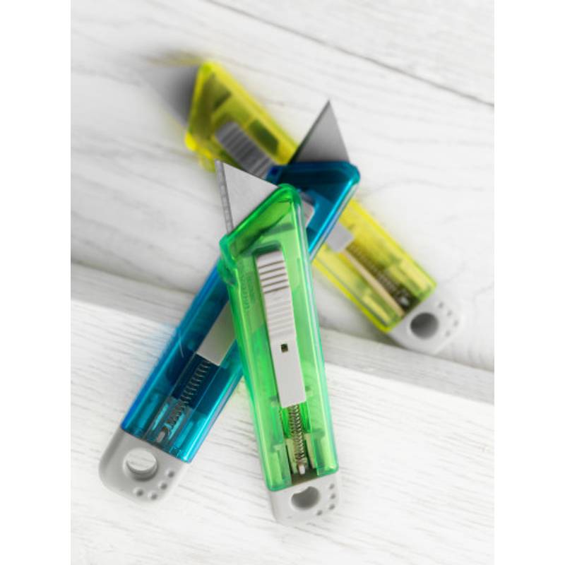 Rezačka s bezpečnostným mechanizmom, žltá Rezačka s bezpečnostným mechanizmom, žltá