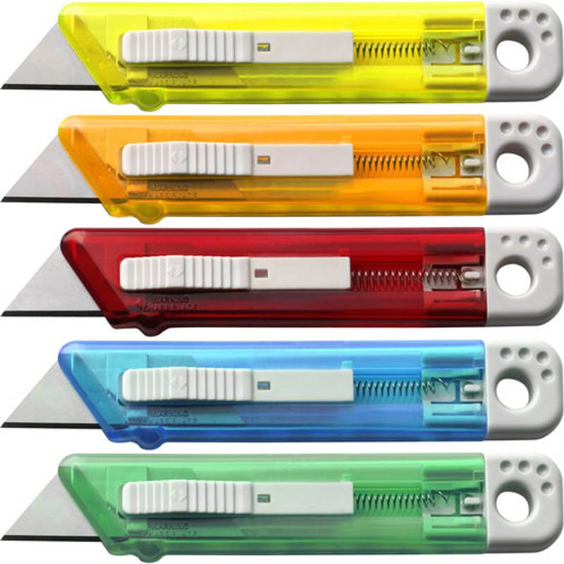 Rezačka s bezpečnostným mechanizmom, žltá Rezačka s bezpečnostným mechanizmom, žltá