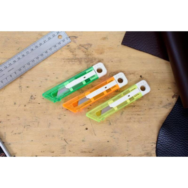 Rezačka s bezpečnostným mechanizmom, žltá Rezačka s bezpečnostným mechanizmom, žltá