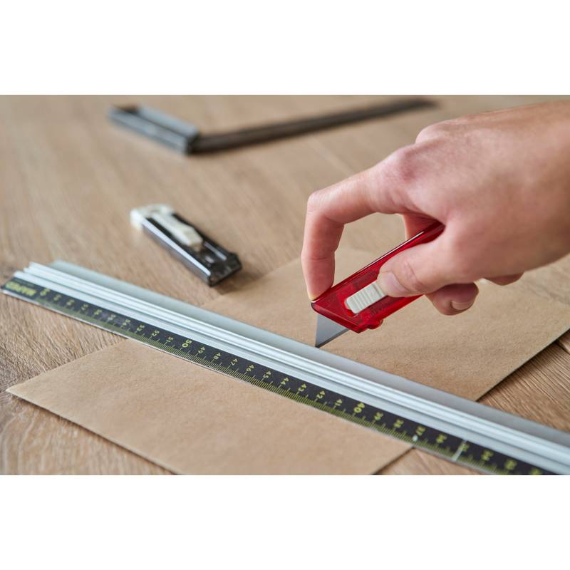 Rezačka s bezpečnostným mechanizmom, žltá Rezačka s bezpečnostným mechanizmom, žltá