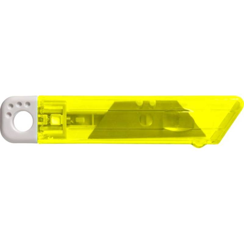 Rezačka s bezpečnostným mechanizmom, žltá Rezačka s bezpečnostným mechanizmom, žltá
