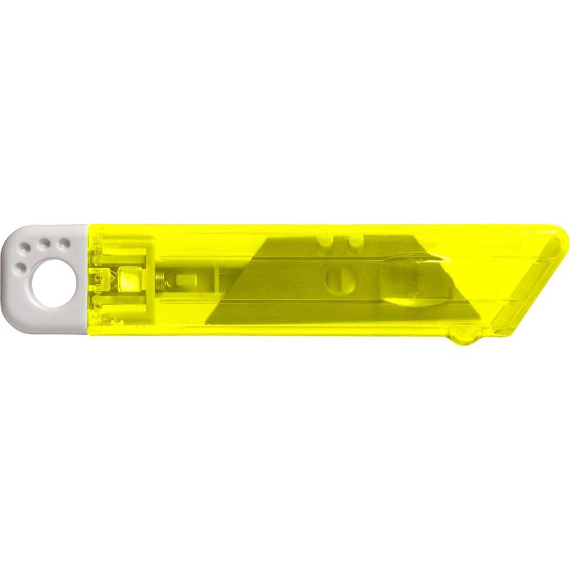 Rezačka s bezpečnostným mechanizmom, žltá Rezačka s bezpečnostným mechanizmom, žltá