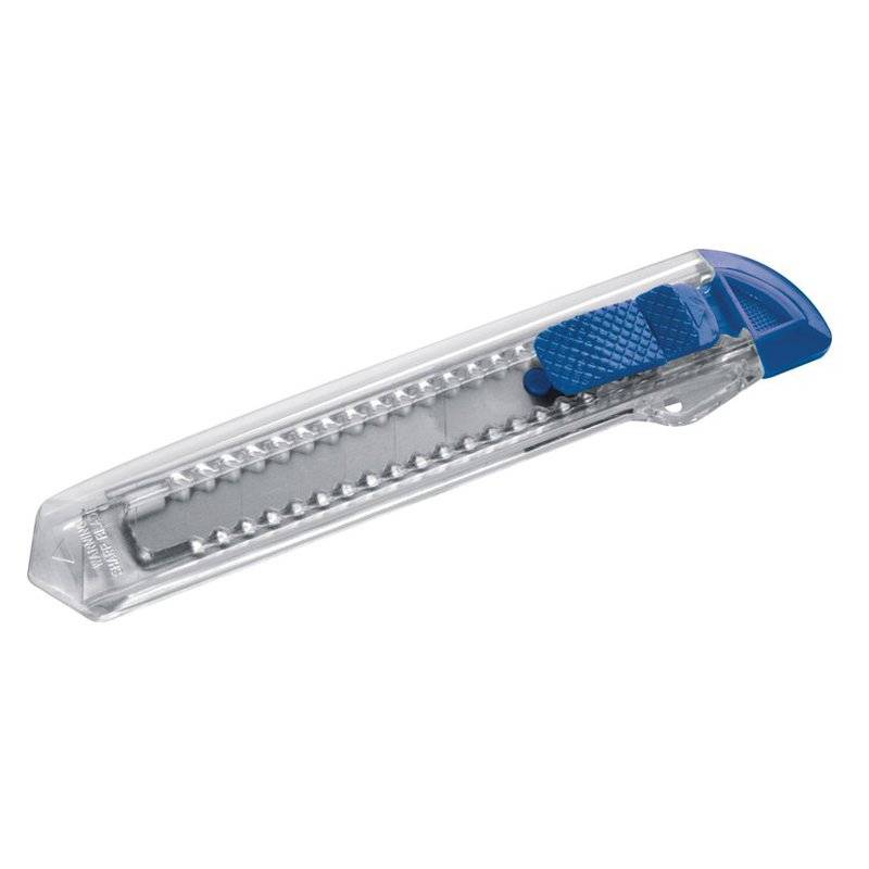 Řezačka transparentní, modrá Řezačka transparentní, modrá