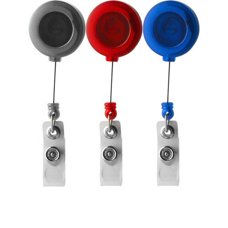 Plastový držák na skipas, visačky, jmenovky, klip, černá / Batumi / Plastový držák na skipas, visačky, jmenovky, klip, černá / Batumi /