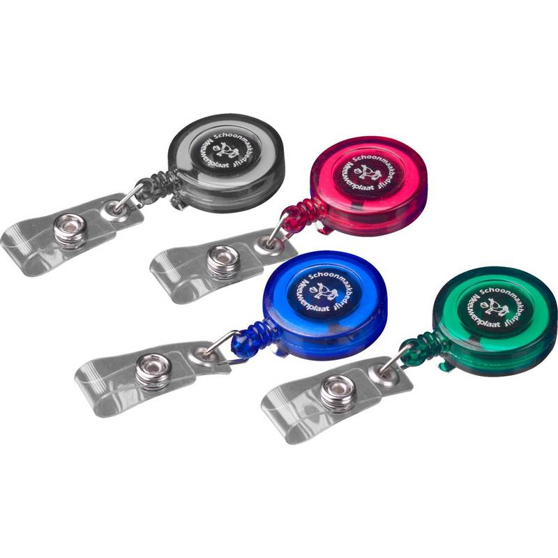 Plastový držák na skipas, visačky, jmenovky, klip, černá / Batumi / Plastový držák na skipas, visačky, jmenovky, klip, černá / Batumi /