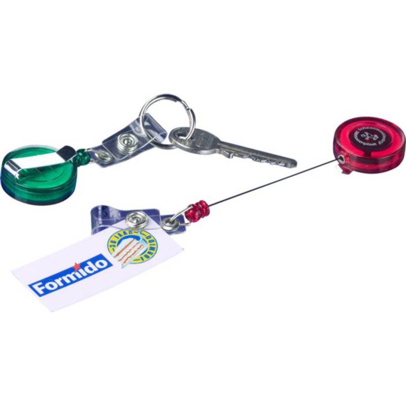 Plastový držák na skipas, visačky, jmenovky, klip, černá / Batumi / Plastový držák na skipas, visačky, jmenovky, klip, černá / Batumi /