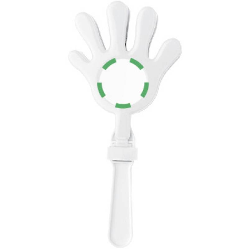 CLAPY povzbudzovacia tlieskačka v tvare ruky, biela CLAPY povzbudzovacia tlieskačka v tvare ruky, biela