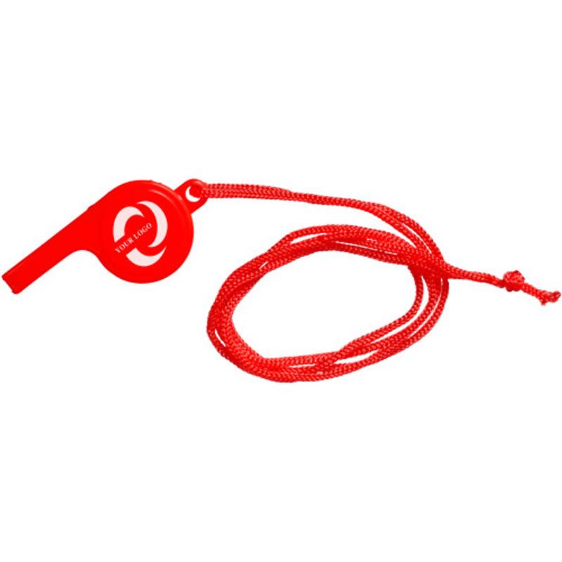 FILIPKA plastová píšťalka so šnúrkou na krk, biela FILIPKA plastová píšťalka so šnúrkou na krk, biela