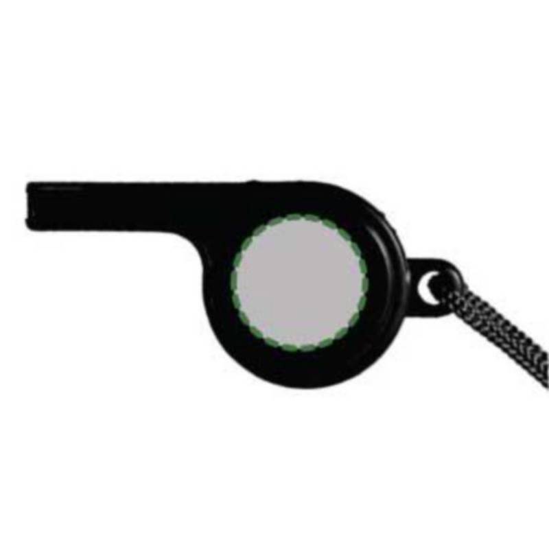 FILIPKA plastová píšťalka so šnúrkou na krk, biela FILIPKA plastová píšťalka so šnúrkou na krk, biela