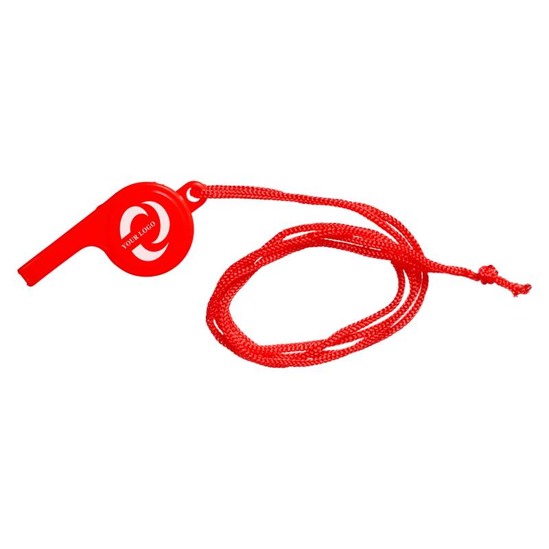 FILIPKA plastová píšťalka so šnúrkou na krk, biela FILIPKA plastová píšťalka so šnúrkou na krk, biela