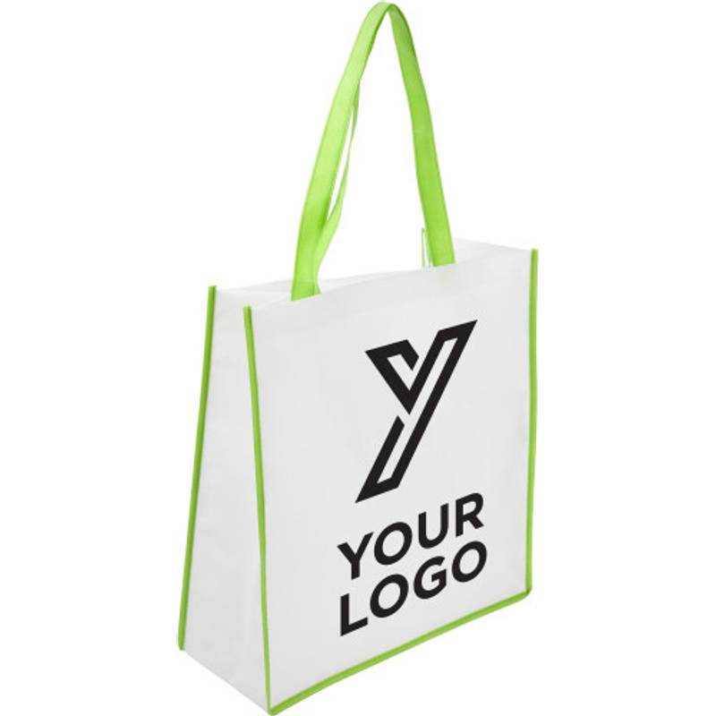 Nákupní taška z netkané textilie, černá Nákupní taška z netkané textilie, černá