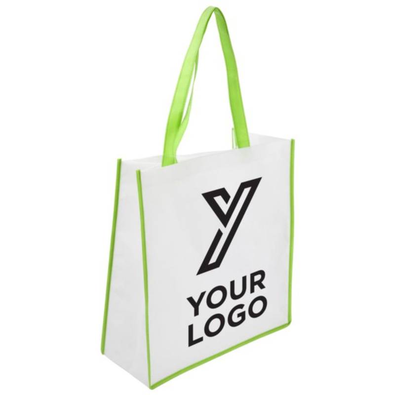 Nákupní taška z netkané textilie, černá Nákupní taška z netkané textilie, černá