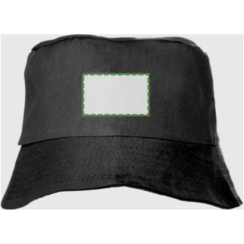 CAPRIO bavlněný klobouk, černá CAPRIO bavlněný klobouk, černá