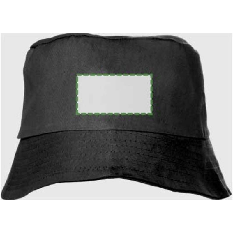 CAPRIO bavlněný klobouk, černá CAPRIO bavlněný klobouk, černá