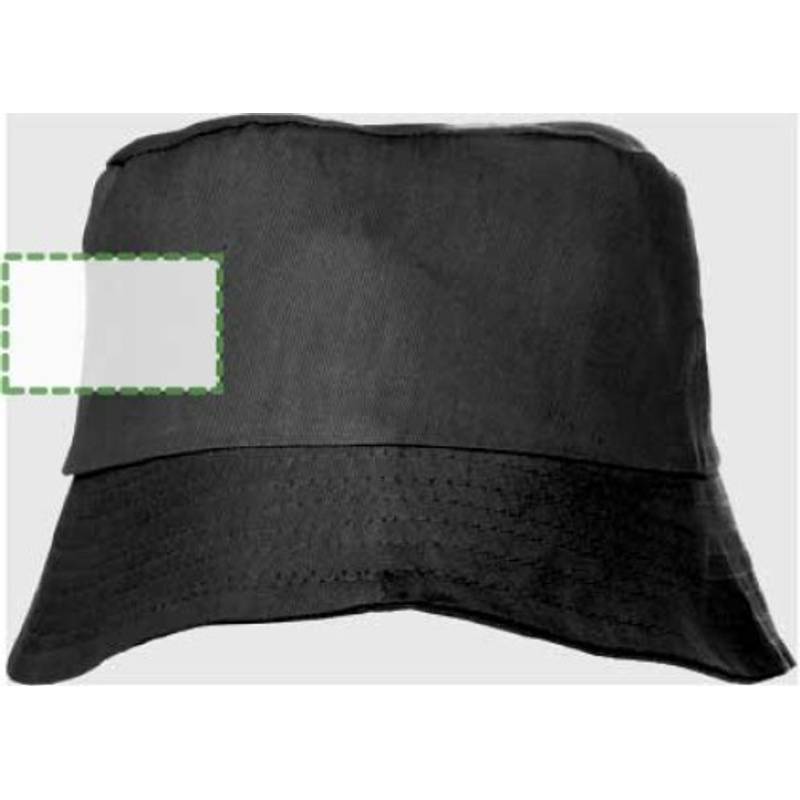 CAPRIO bavlněný klobouk, černá CAPRIO bavlněný klobouk, černá