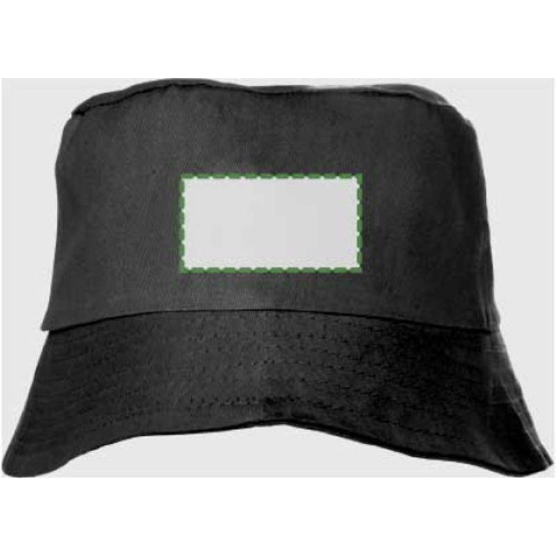 CAPRIO bavlněný klobouk, černá CAPRIO bavlněný klobouk, černá