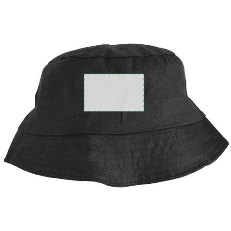 CAPRIO bavlněný klobouk, černá CAPRIO bavlněný klobouk, černá