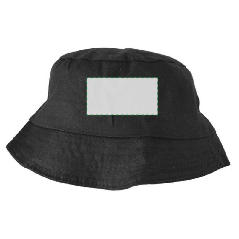 CAPRIO bavlněný klobouk, černá CAPRIO bavlněný klobouk, černá