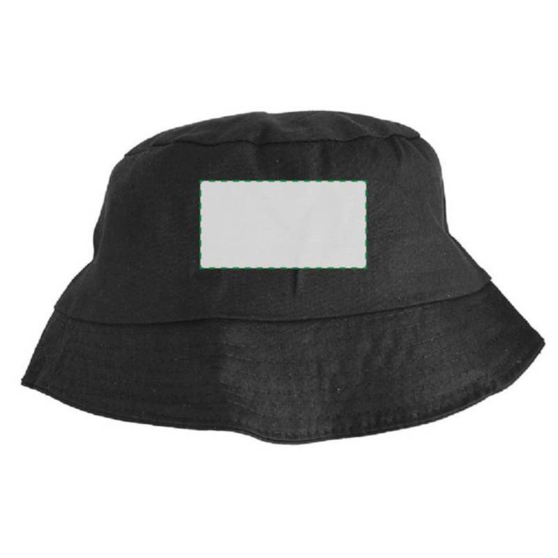 CAPRIO bavlněný klobouk, černá CAPRIO bavlněný klobouk, černá