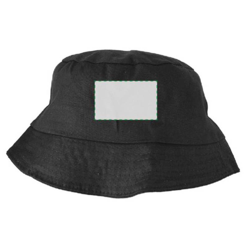 CAPRIO bavlněný klobouk, černá CAPRIO bavlněný klobouk, černá