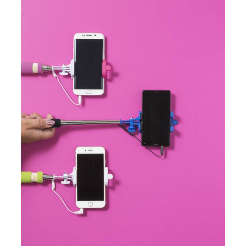 JANUAR teleskopická šelf tyč, modrá JANUAR teleskopická šelf tyč, modrá