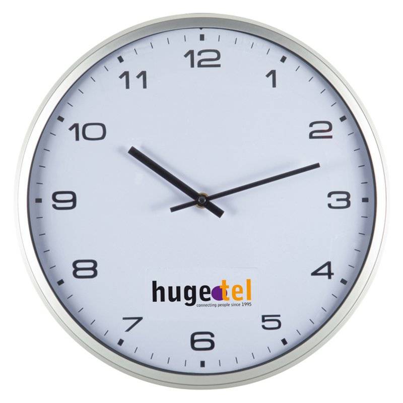 Nástěnné hodiny, bílá Nástěnné hodiny, bílá