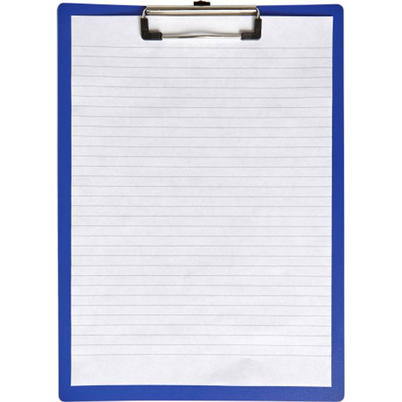 Písacia podložka s klipom, čierna Písacia podložka s klipom, čierna