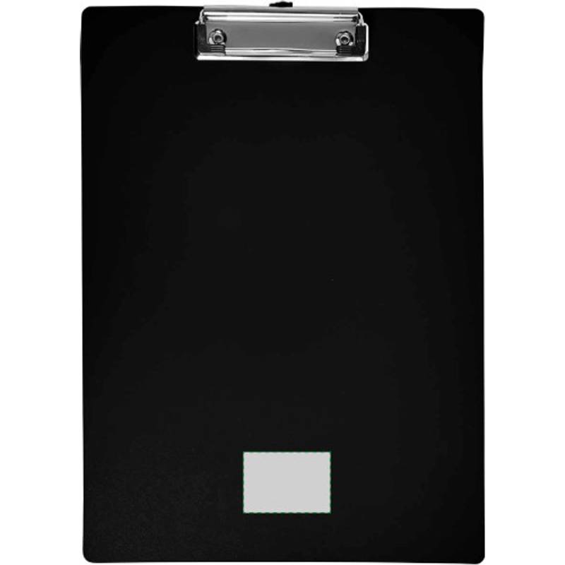 Písacia podložka s klipom, čierna Písacia podložka s klipom, čierna