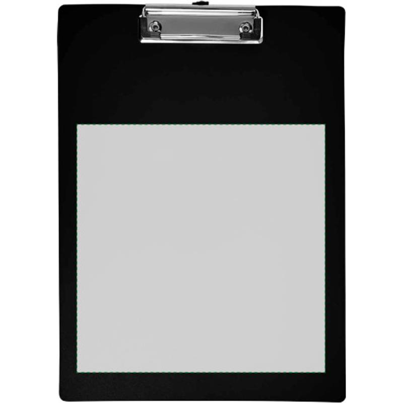 Písacia podložka s klipom, čierna Písacia podložka s klipom, čierna