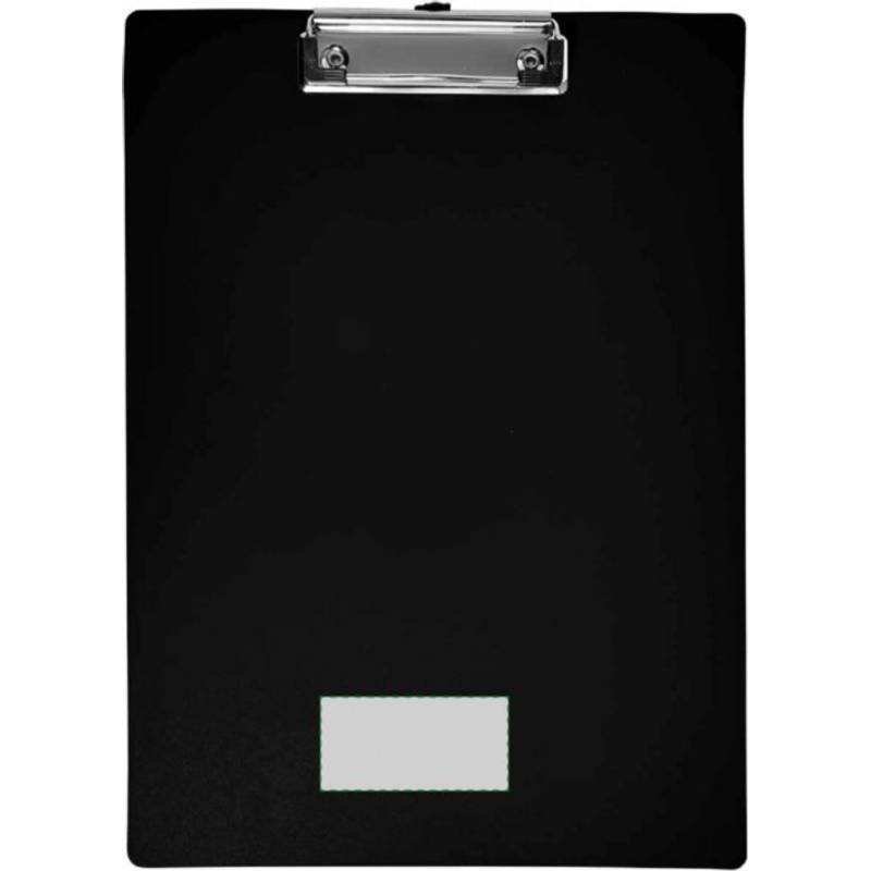 Písacia podložka s klipom, čierna Písacia podložka s klipom, čierna