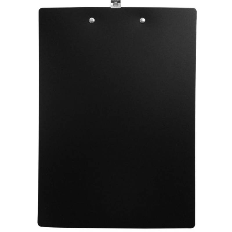 Písacia podložka s klipom, čierna Písacia podložka s klipom, čierna